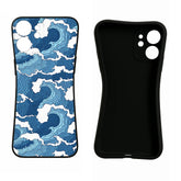Blue Waves Samsung M51 Back Cover